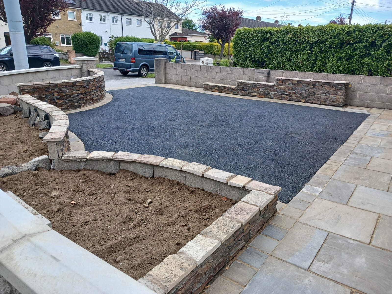 Concrete and tarmac work