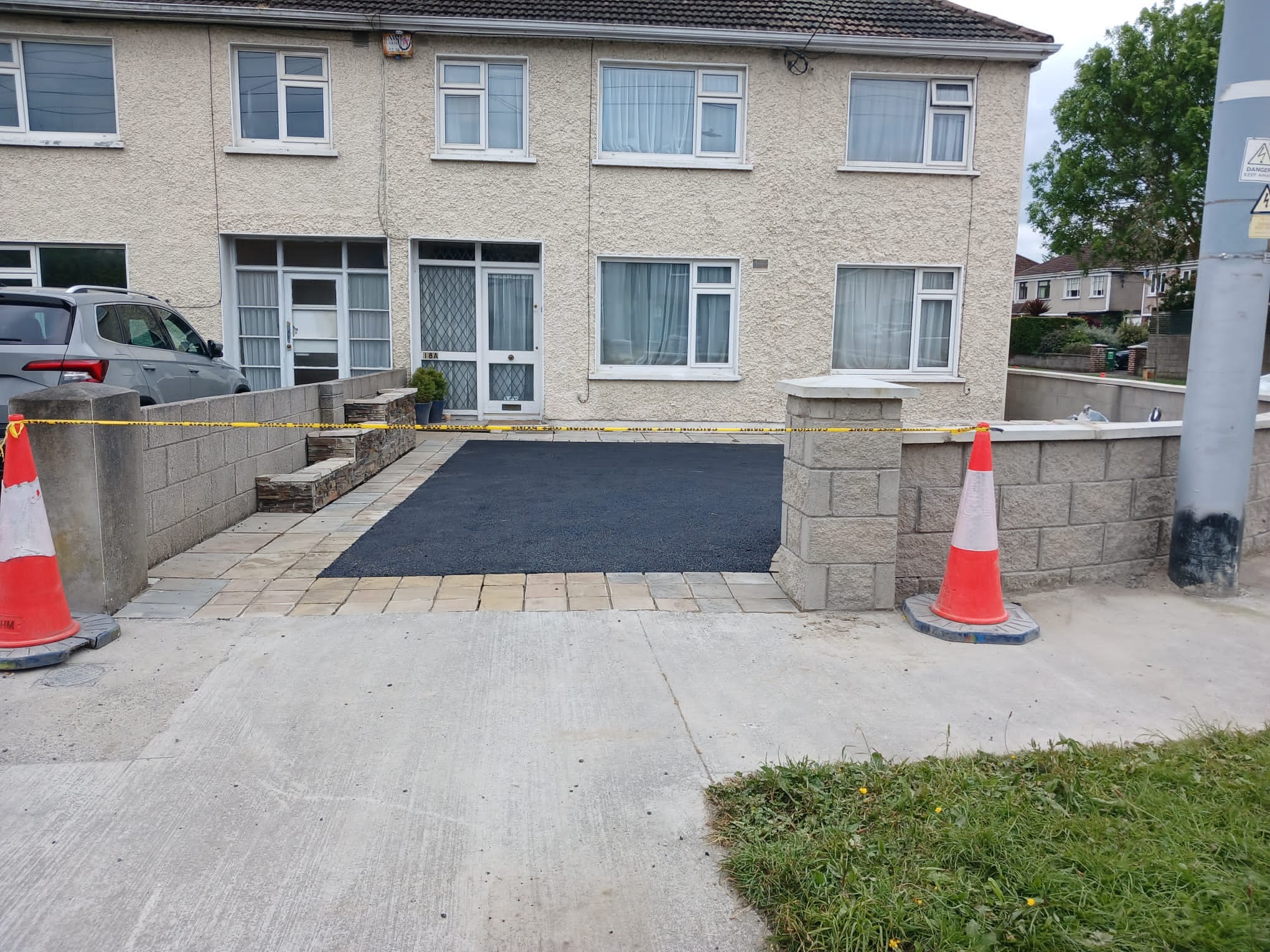 Premium driveway installation